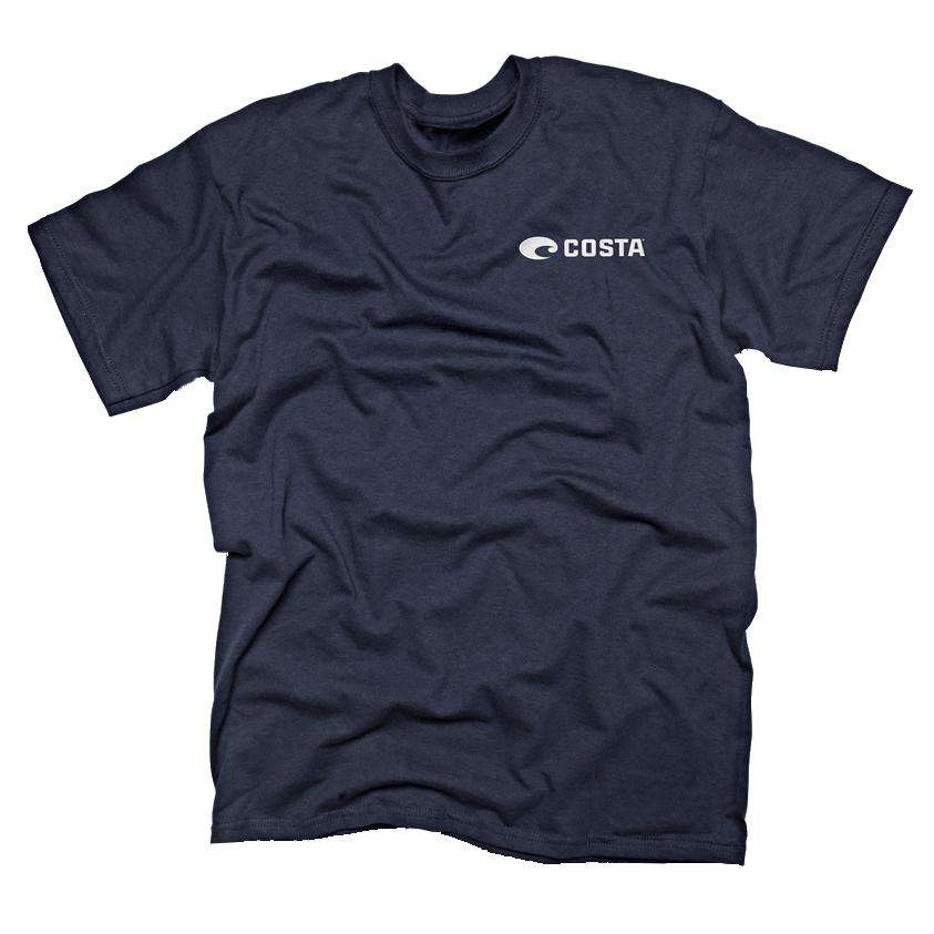 Sportfisher Tee in Navy by Costa Del Mar - Country Club Prep