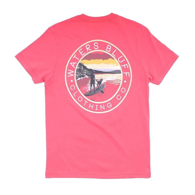 Stand Up Tee in Watermelon by Waters Bluff - Country Club Prep