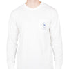 Stay True to Your Colors Long Sleeve Tee in White by Over Under Clothing - Country Club Prep