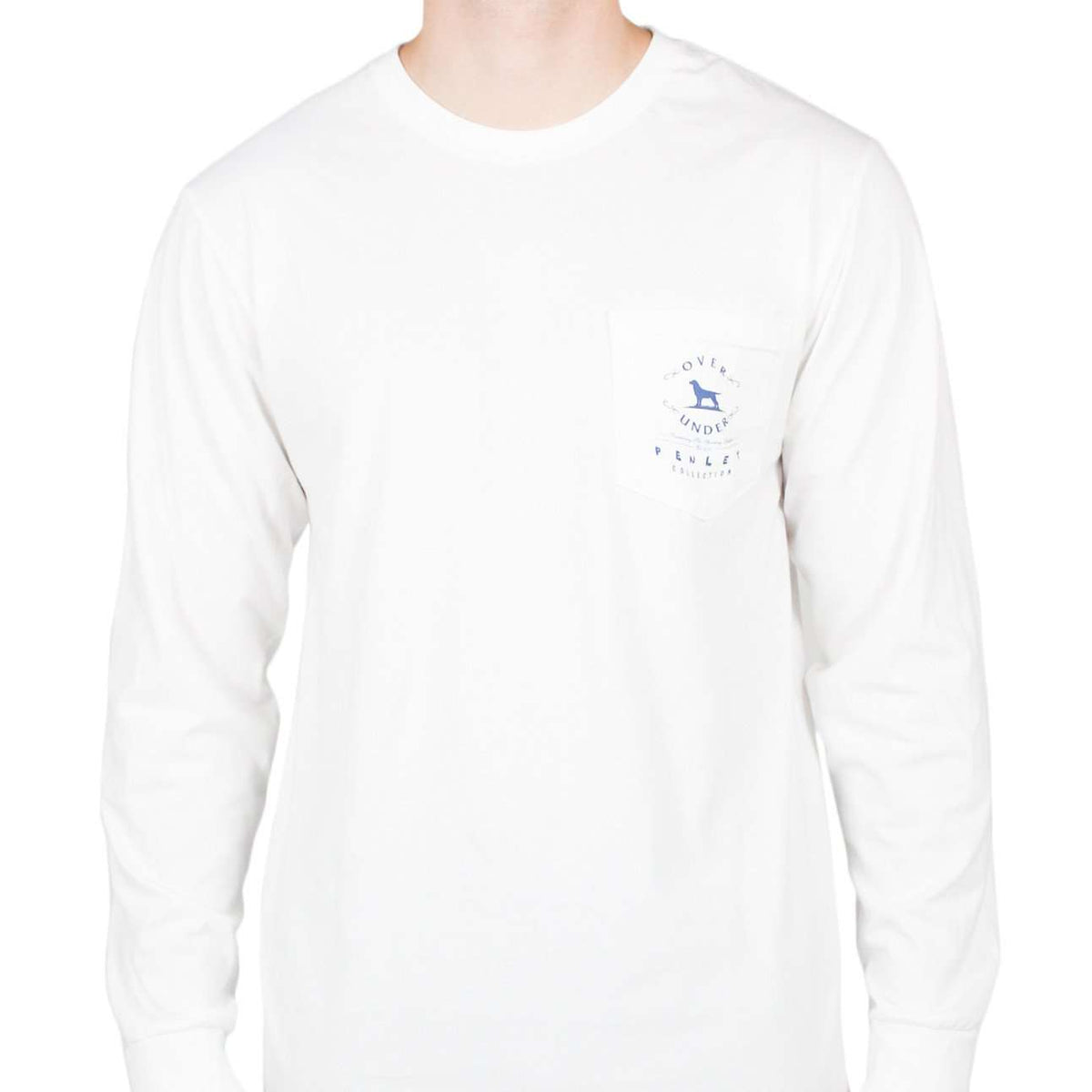 Stay True to Your Colors Long Sleeve Tee in White by Over Under Clothing - Country Club Prep