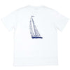 Summer Sails Tee Shirt in White by Krass & Co. - Country Club Prep