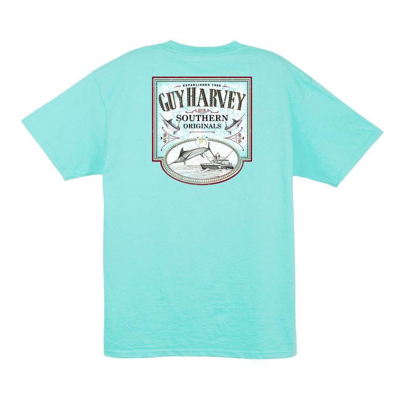 Sweet Caramel T-Shirt in Mint by Guy Harvey - Country Club Prep