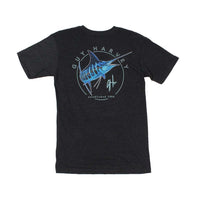 Switchblade Tee in Charcoal Heather by Guy Harvey - Country Club Prep