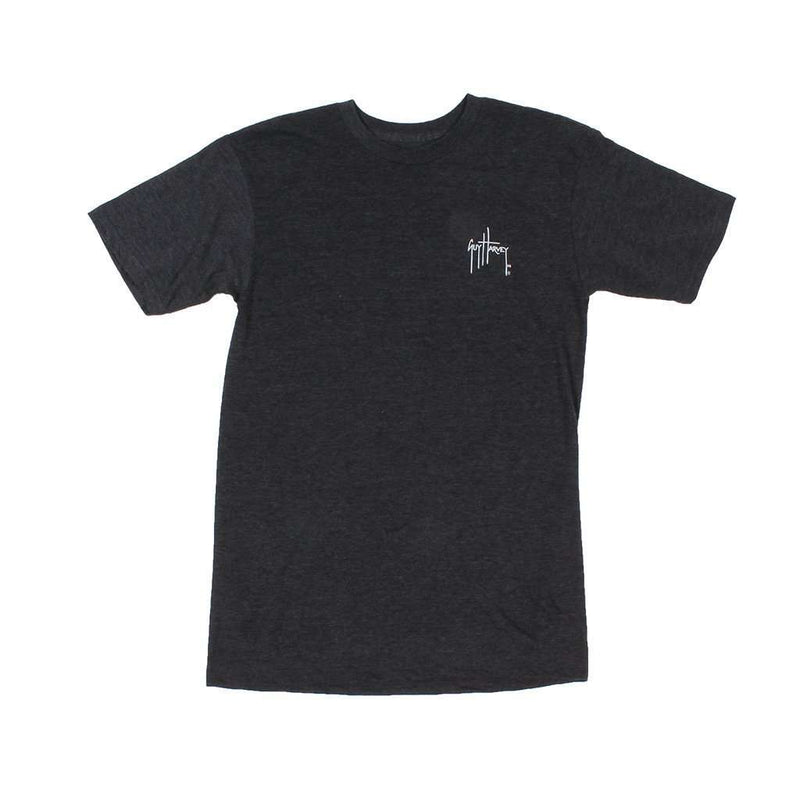 Switchblade Tee in Charcoal Heather by Guy Harvey - Country Club Prep