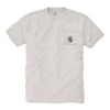 Tartan Lab Tee Shirt in Light Grey by Southern Proper - Country Club Prep