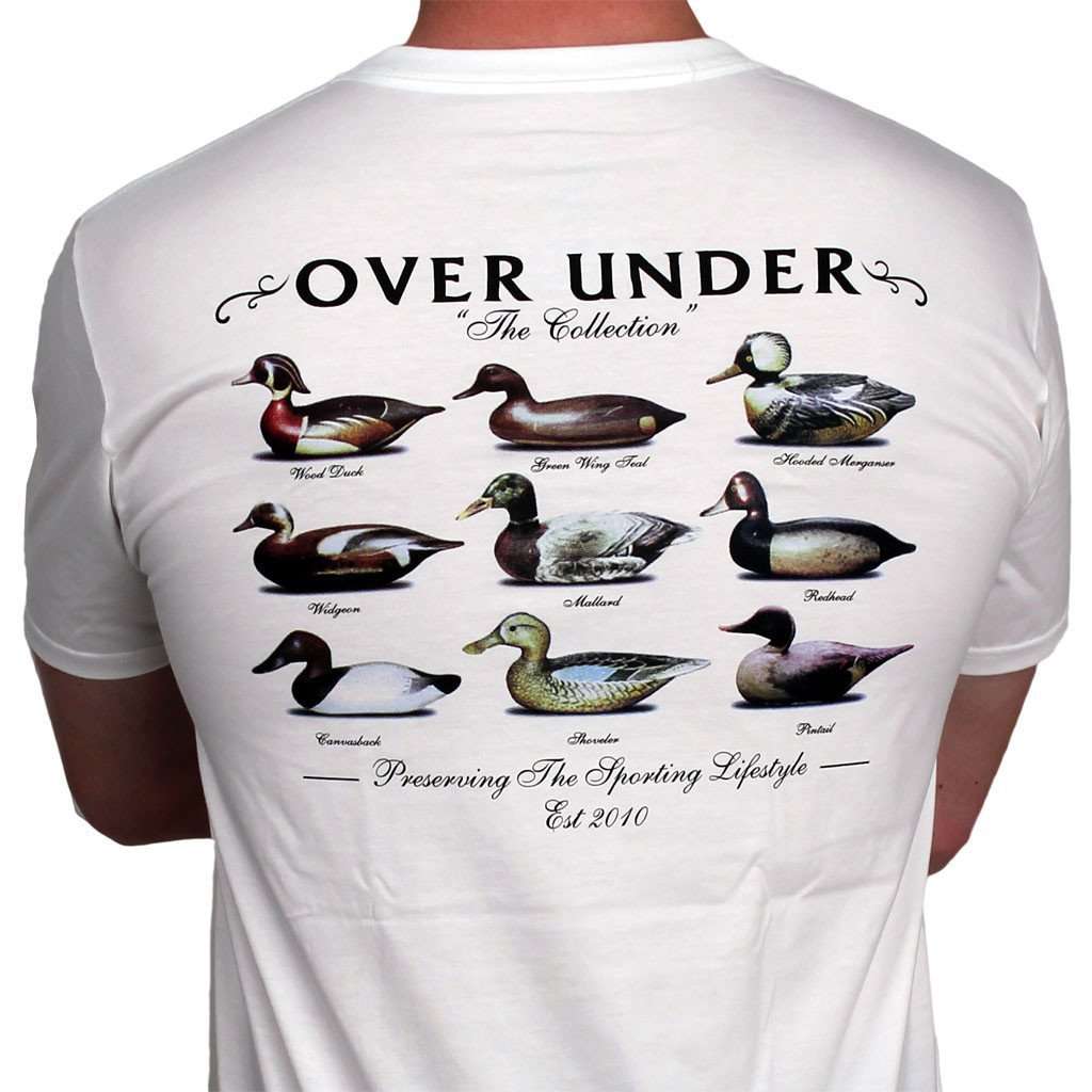 The Collection Tee in White by Over Under Clothing - Country Club Prep