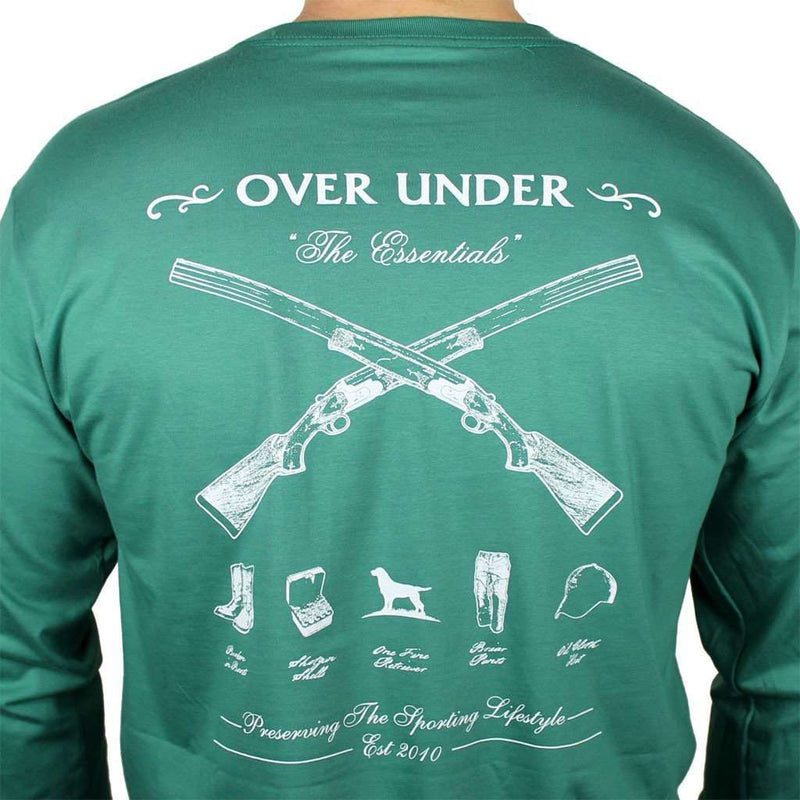 The Essentials Long Sleeve Tee in Palmetto by Over Under Clothing - Country Club Prep