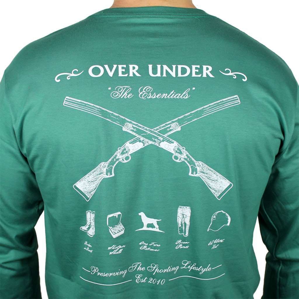 The Essentials Long Sleeve Tee in Palmetto by Over Under Clothing - Country Club Prep