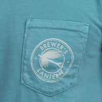 The Fishin' Fly Tee in Seafoam by Brewer's Lantern - Country Club Prep