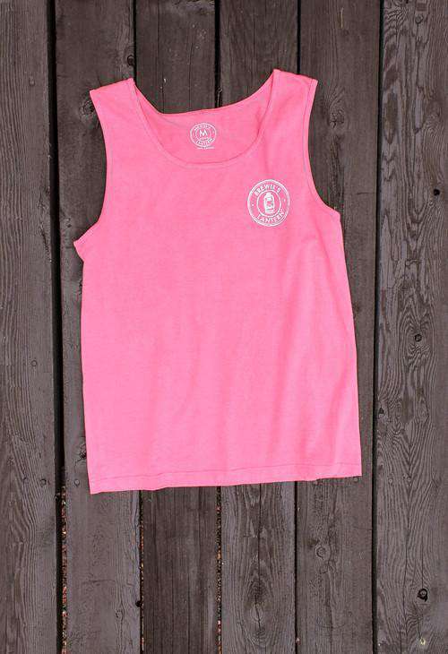 The Flag Tank in Watermelon by Brewer's Lantern - Country Club Prep