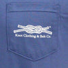 The Golf Swing Pocket Tee in New Navy  by Knot Clothing & Belt Co. - Country Club Prep