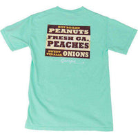 The Good Stuff Short Sleeve Tee in Island Reef by Peach State Pride - Country Club Prep