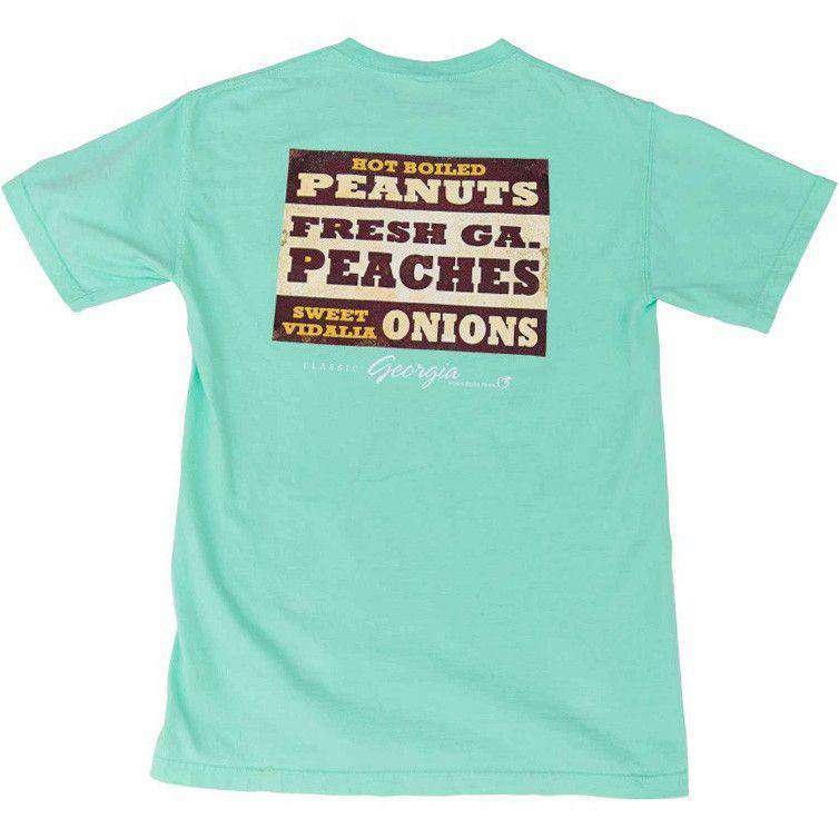 The Good Stuff Short Sleeve Tee in Island Reef by Peach State Pride - Country Club Prep