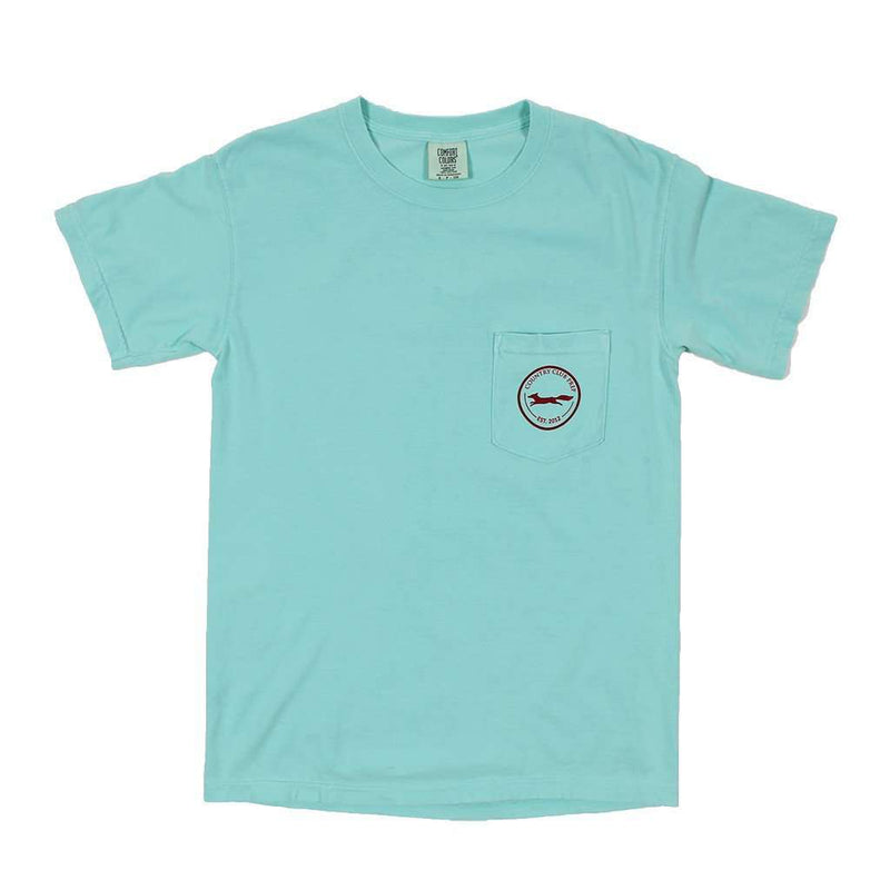 The Hawaiian Fill Original Logo Tee Shirt in Chalky Mint by Country Club Prep - Country Club Prep