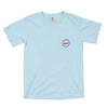 The Hawaiian Fill Original Logo Tee Shirt in Chambray by Country Club Prep - Country Club Prep