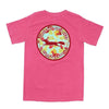 The Hawaiian Fill Original Logo Tee Shirt in Crunchberry by Country Club Prep - Country Club Prep