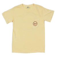 The Hawaiian Outline Logo Tee Shirt in Butter by Country Club Prep - Country Club Prep