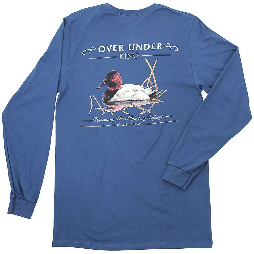 The King Long Sleeve Tee in Navy by Over Under Clothing - Country Club Prep