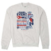 The Main Event Crewneck Sweatshirt in Light Grey by Rowdy Gentleman - Country Club Prep