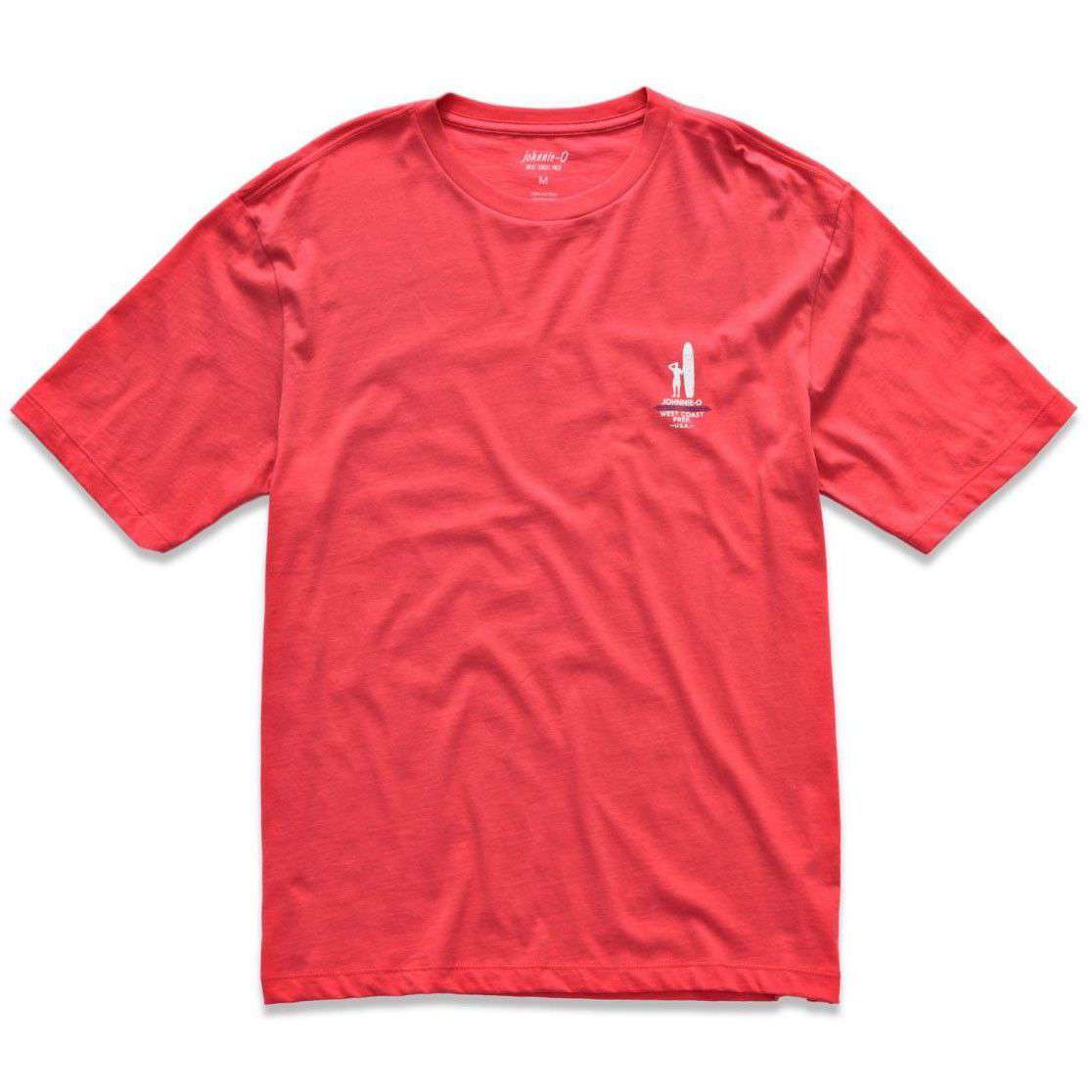 The Match Graphic Tee in Samba Red by Johnnie-O - Country Club Prep
