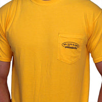 The Millionaire Tee in Citrus Yellow by WM Lamb & Son - Country Club Prep