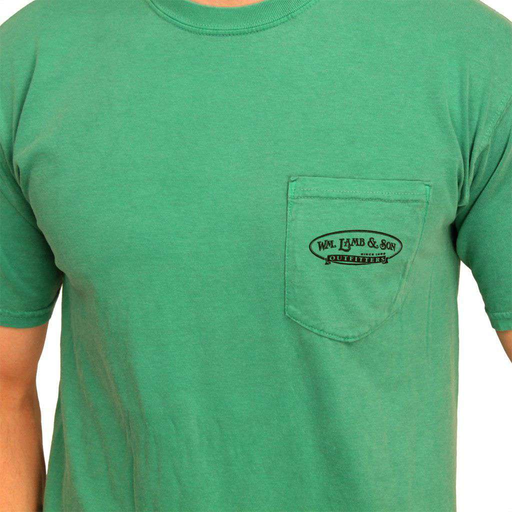 The Millionaire Tee in Grass Green by WM Lamb & Son - Country Club Prep