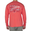 The Original Southern Company Long Sleeve Tee Shirt in Poinsettia by Southern Proper - Country Club Prep
