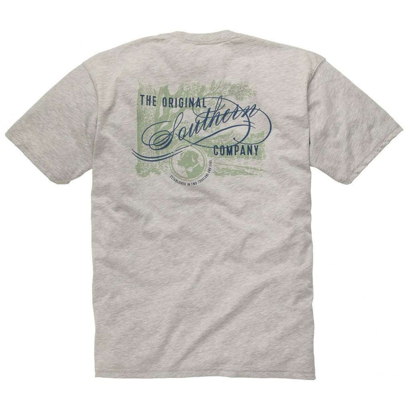 The Original Southern Company Tee Shirt in Light Heather Grey by Southern Proper - Country Club Prep