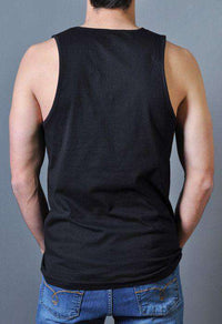 The Reagan Tank Top in Black by Rowdy Gentleman - Country Club Prep