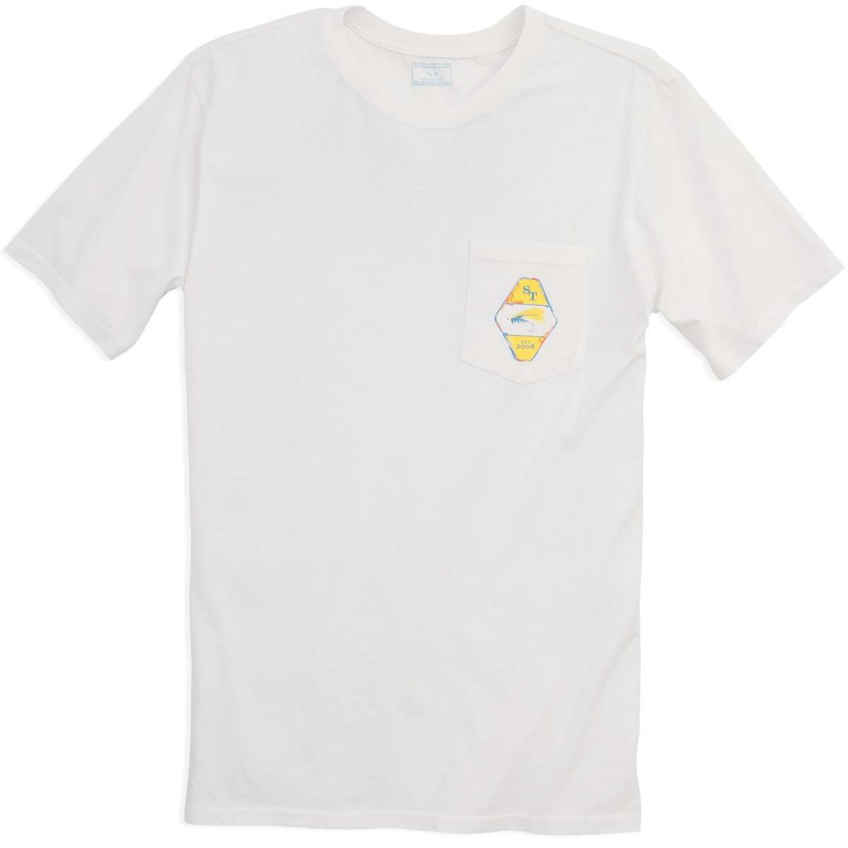 The Reel Deal Tee-Shirt in Classic White by Southern Tide - Country Club Prep