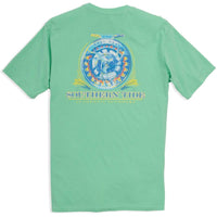 The Reel Deal Tee-Shirt in Starboard Green by Southern Tide - Country Club Prep