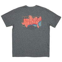 The South River Route Tee by Southern Marsh - Country Club Prep