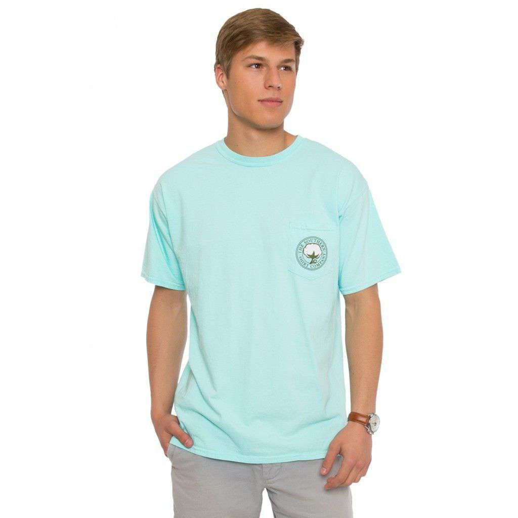The Southern Prep Tee in Ocean Blue by The Southern Shirt Co. - Country Club Prep