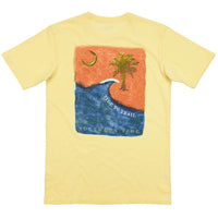 Tide to Trail Tee in Sunshine Yellow by Southern Tide - Country Club Prep