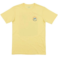 Tide to Trail Tee in Sunshine Yellow by Southern Tide - Country Club Prep