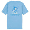 Tight Lines Pocket Tee in Ocean Channel by Southern Tide - Country Club Prep