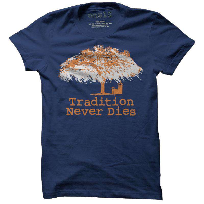 Toomer's Oak Tree Tee in Navy by One 10 Threads - Country Club Prep