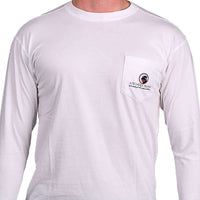 Top Ten Reasons Long Sleeve Tee in White by Southern Proper - Country Club Prep