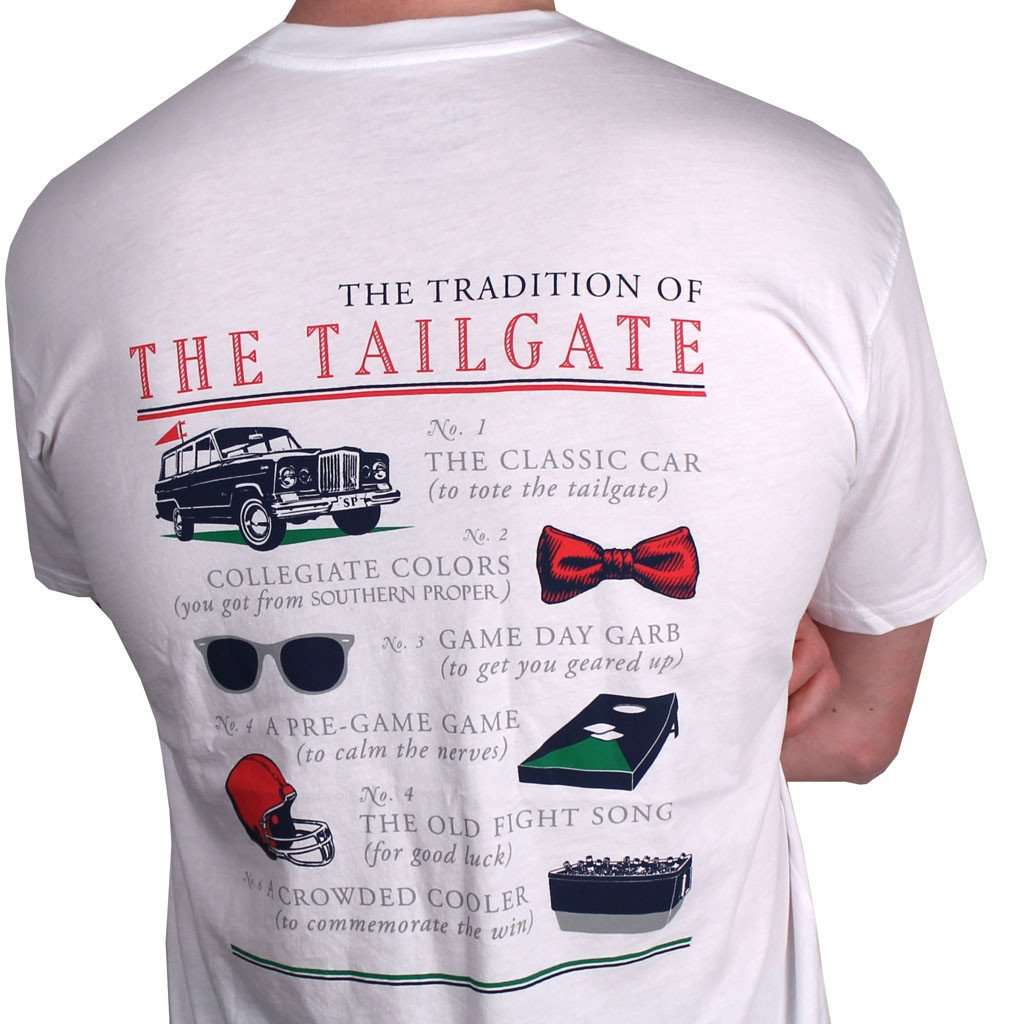 Tradition of the Tailgate in White by Southern Proper - Country Club Prep