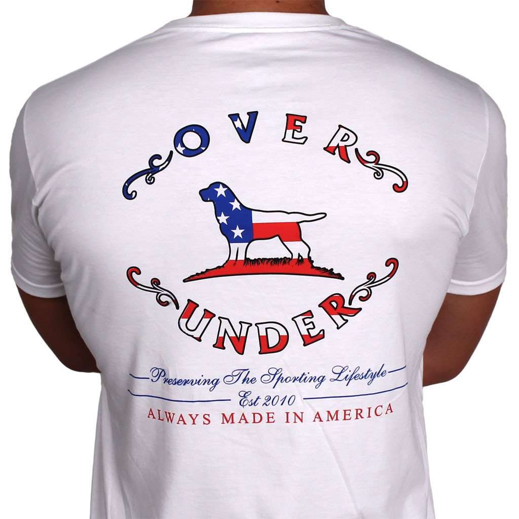 Over Under Clothing Tried and True Tee in White – Country Club Prep