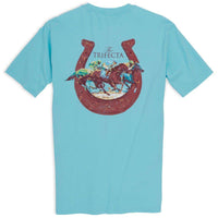 Trifecta Tee Shirt in Crystal Blue by Southern Tide - Country Club Prep