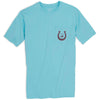 Trifecta Tee Shirt in Crystal Blue by Southern Tide - Country Club Prep