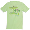 Triple Haul Tee in Lime by Southern Tide - Country Club Prep