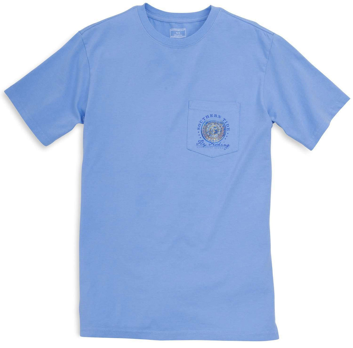 Triple Haul Tee in Ocean Channel by Southern Tide - Country Club Prep