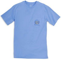 Triple Haul Tee in Ocean Channel by Southern Tide - Country Club Prep