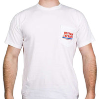 Trout Flag Tee in White by Buffalo Jackson - Country Club Prep