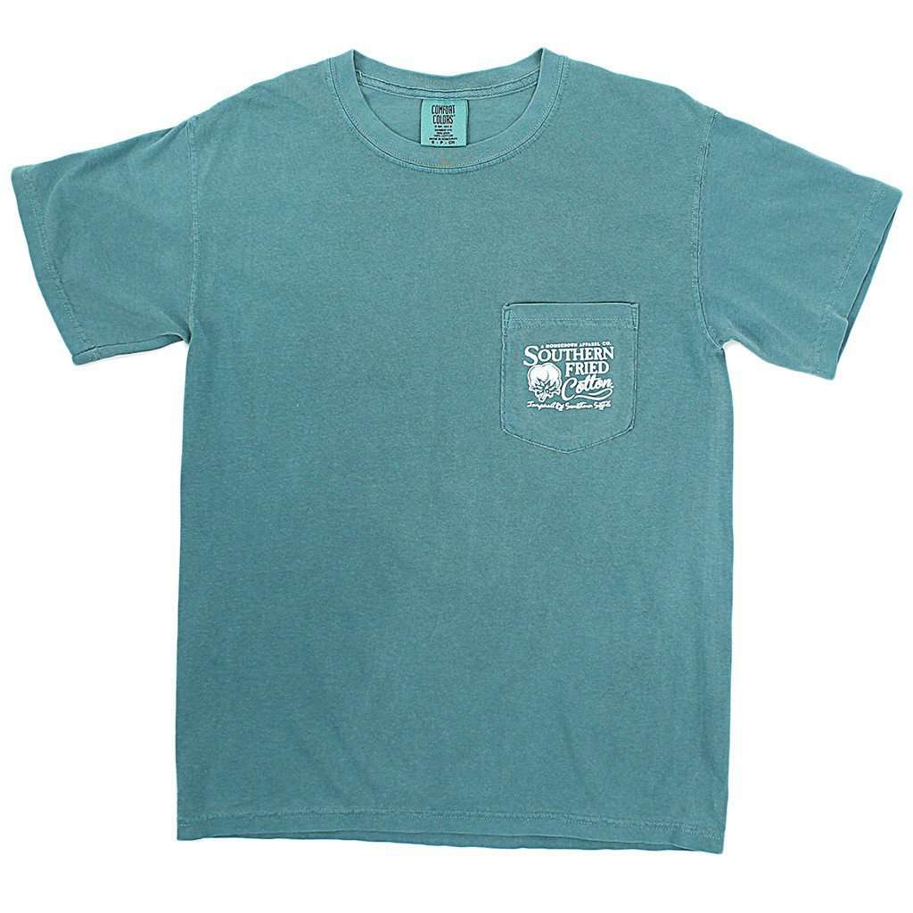 Trout Unlimited Tee Shirt in Light Green by Southern Fried Cotton - Country Club Prep