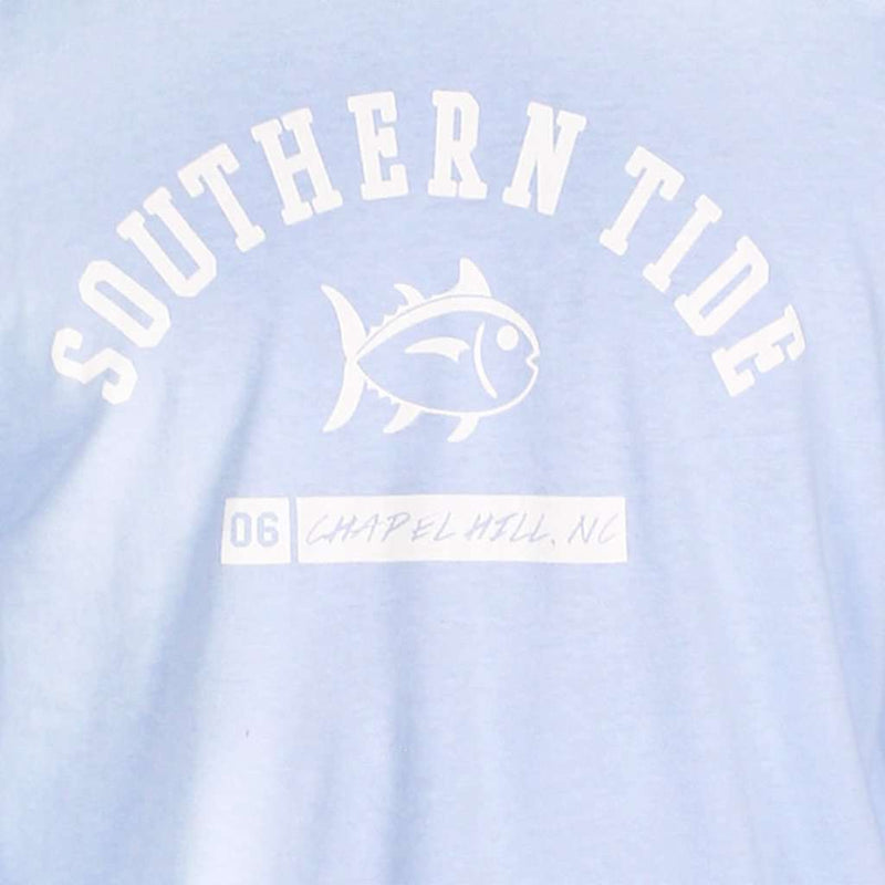 UNC Long Sleeve Campus Tee in Carolina Blue by Southern Tide - Country Club Prep