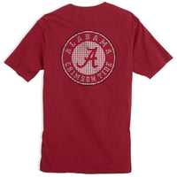 University of Alabama Skipjack Fill T-Shirt in Crimson by Southern Tide - Country Club Prep