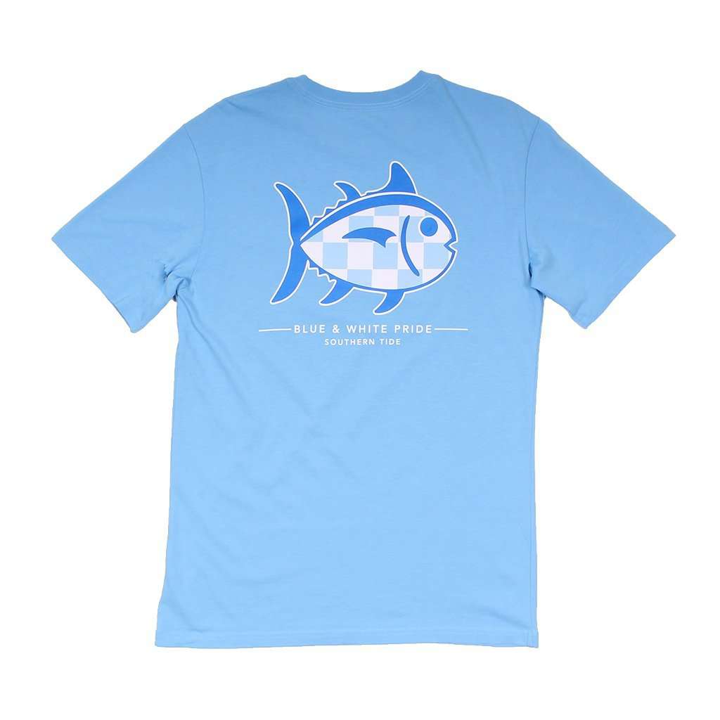 University of Kentucky Mascot Skipjack T-Shirt in Ocean Channel by Southern Tide - Country Club Prep